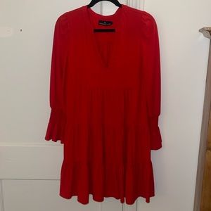 Pomander Place red dress size L.